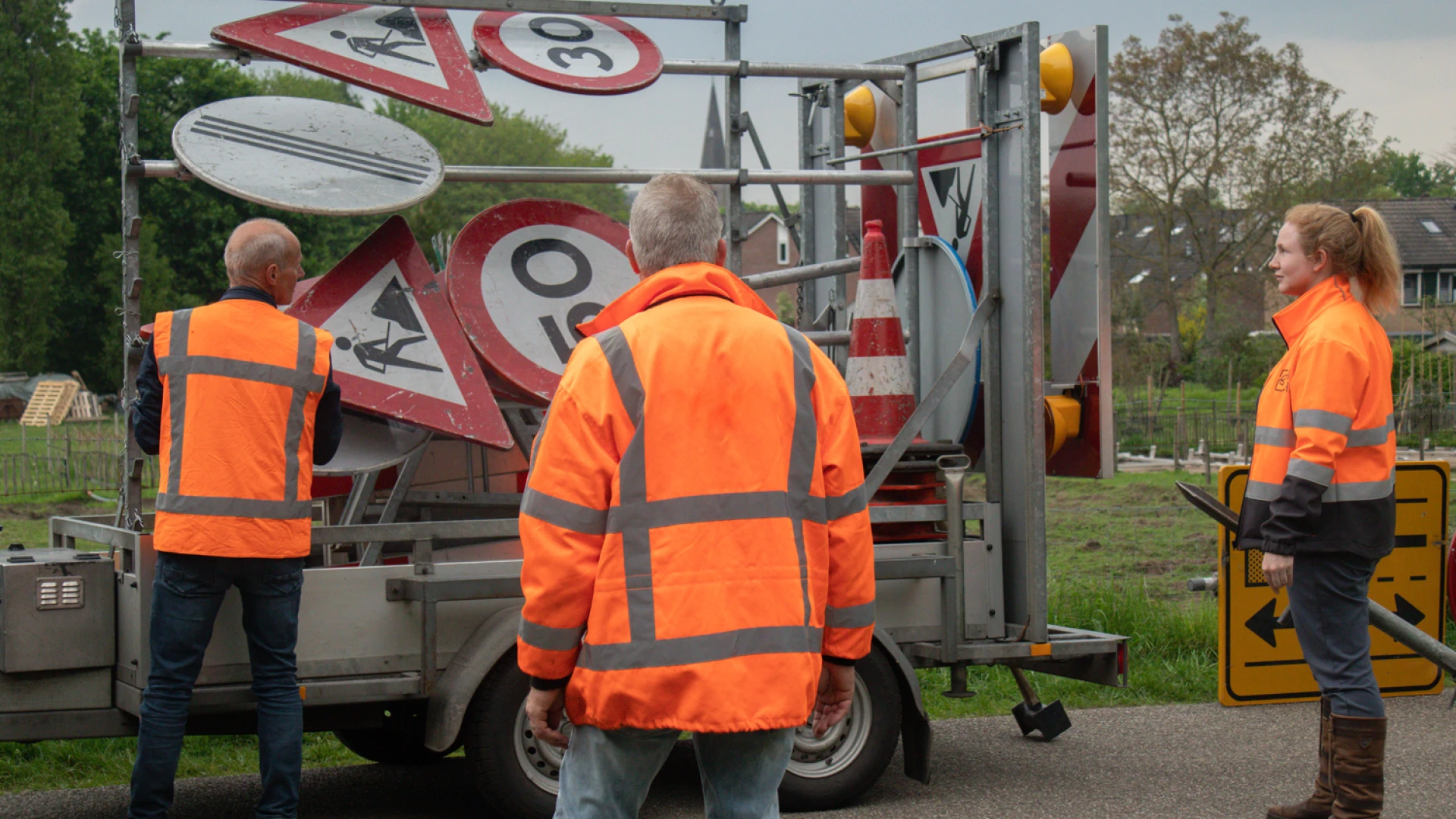 Cursus veilig werken langs de weg 